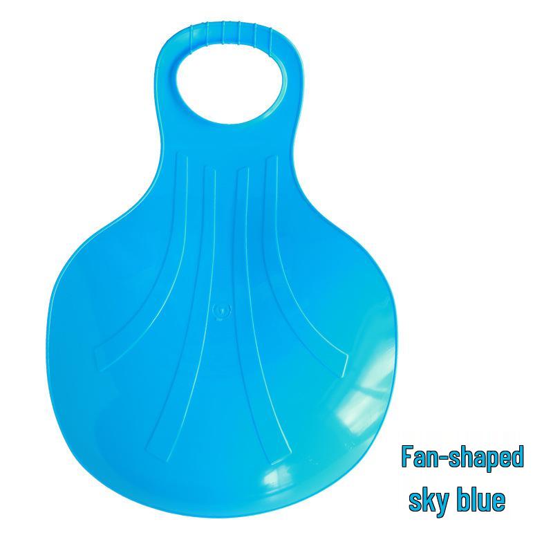 Çocuklar ve Yetişkinler İçin Dayanıklı Yelpaze Şeklinde Kar ve Kum Kaydırak Tahtası