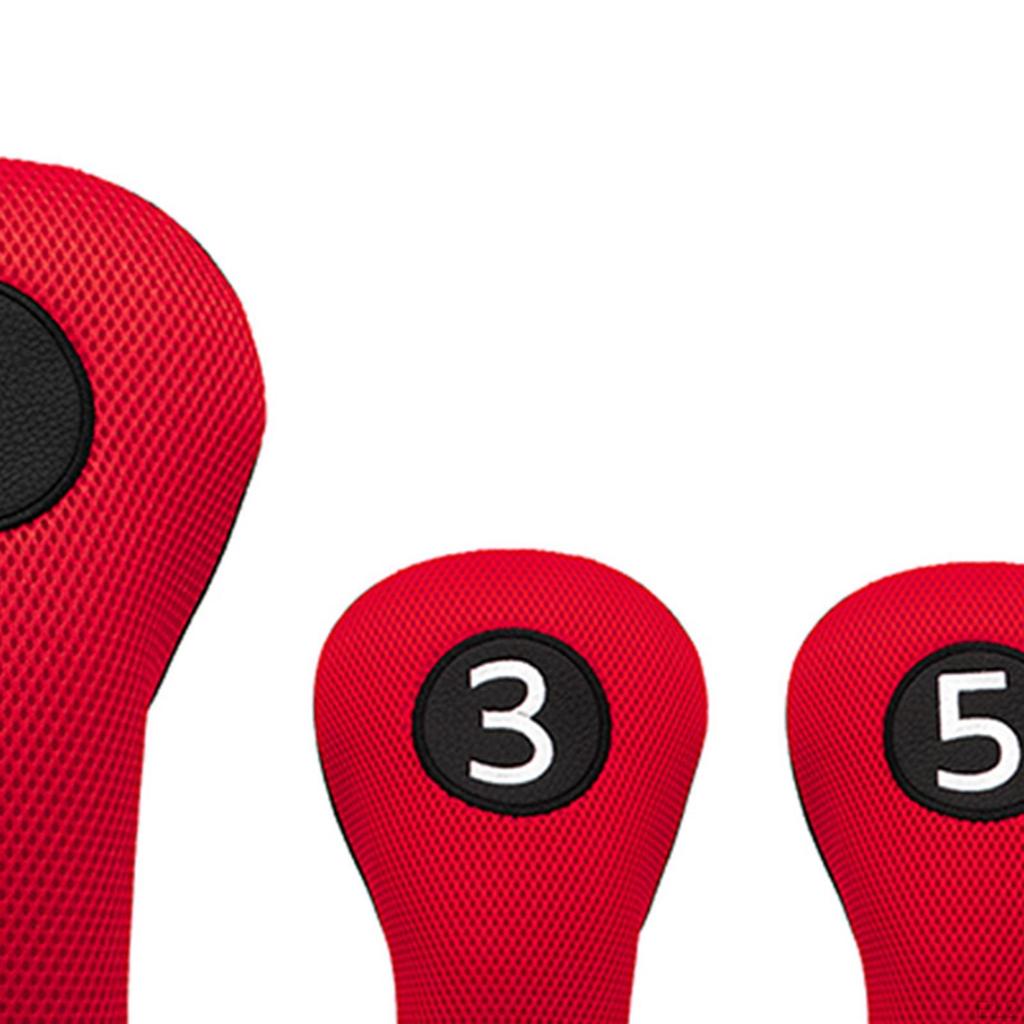 Golf Wood Head Covers Fairway Woods Headcovers Traditional Plain Protective Fits All