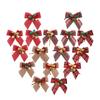 Mini Christmas Bow with Bells - Tree Ornament & Gift Box Decoration