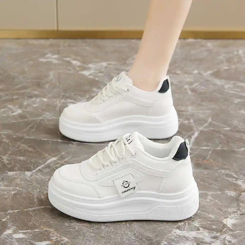Fashion Fall With Ties Women's Shoes Flat Shoes Tennis Fat Sneakers Red Basketball Woman Sports Nice Special Snow Boots Foreign