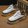 Sneakers men's new trendy fashion versatile rotating button casual shoes platform color matching dad shoes trendy shoes men