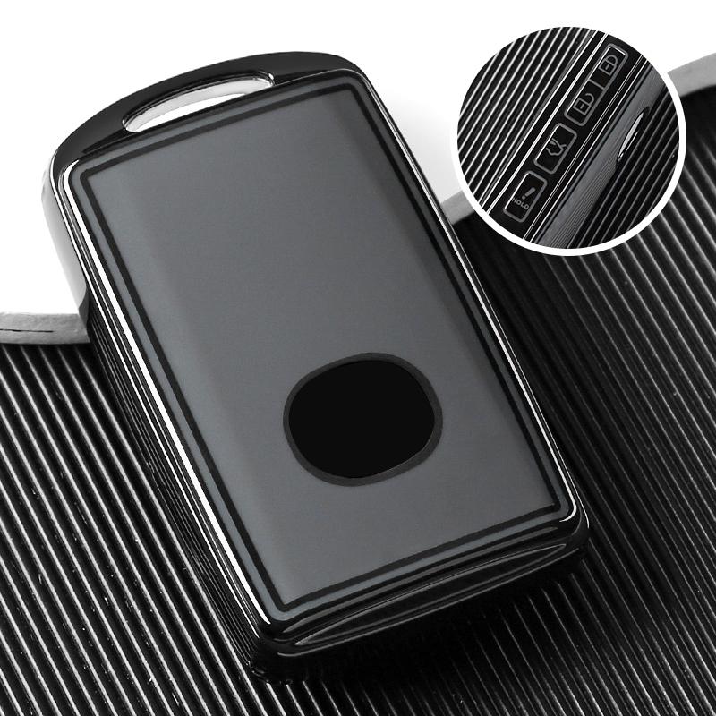 For Mazda 3 Alexa Cx30 Cx-30 Cx-4 Cx-5 Cx5 Cx-8 Cx8 Cx-9 Cx9 Car Key Cover Case Protection Shell Keychain Accessories 4 Buttons