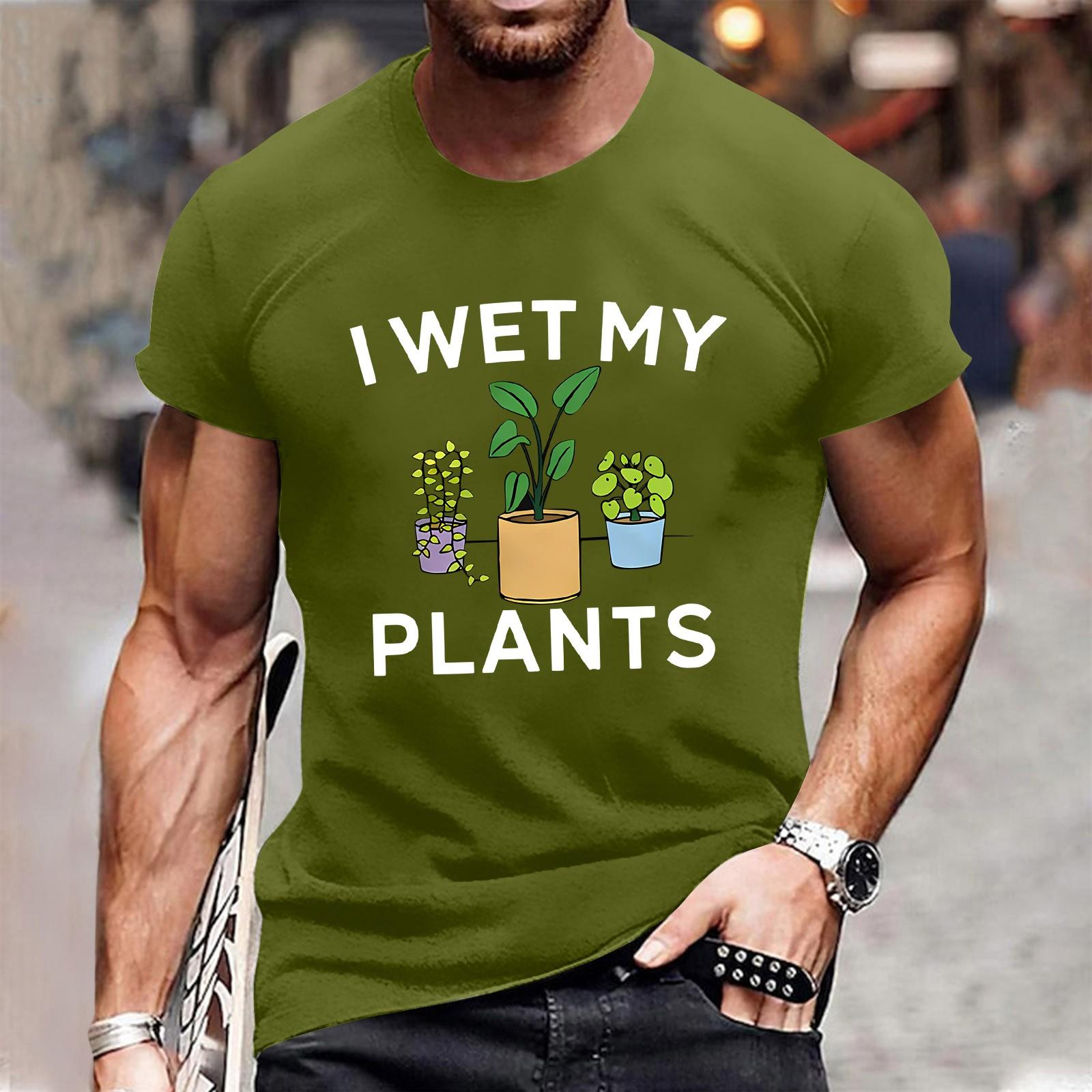 Мужская модная футболка уличная повседневная одежда с коротким рукавом XXL зелёный 1115₽