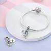 Charms Copperblue Meteor Heart-Shaped Wish Beads Fit Charms Plataoriginal Bracelet Beads Women Jewellery Making Diy