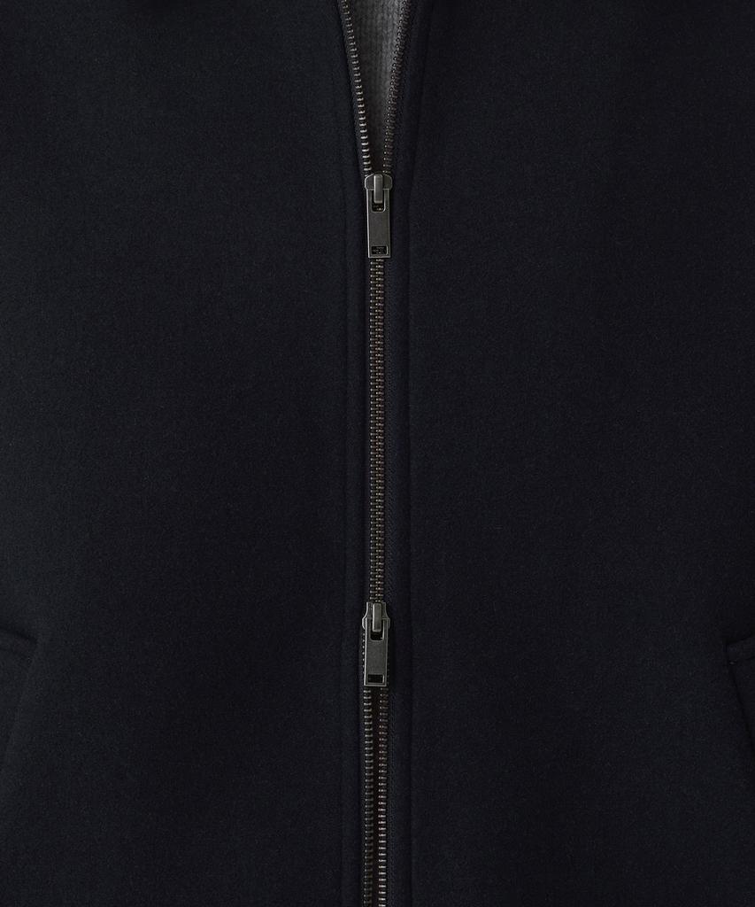 Musinsa Standard Wool Blend Minimal Blouson Jacket [Navy]