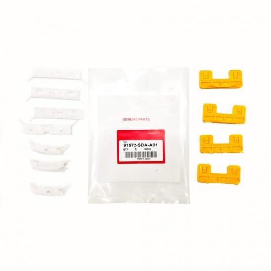 

11× Fit For 2007-2011 Honda Civic Windshield Roof Moulding Clips Repair Set New