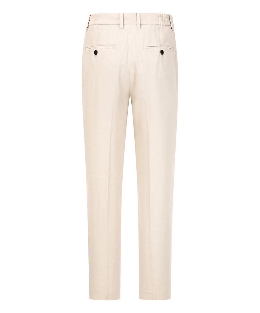Jilseutyueoteunyuyogmaen [Manteco] Linen Blend Set-Up Pants - Light Beige (Jnpa6B581I1)