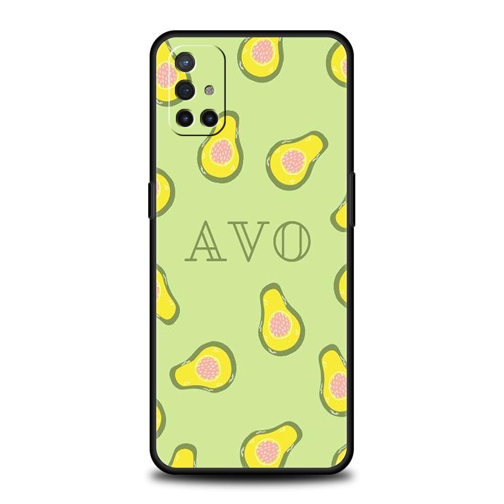 

Cute Avocado Phone Case For Oneplus 13R 13 12R 11 10T 10R Nord N100 N200 N10 10 9 9R 9RT CE 3 2 Z Pro 5G Soft TPU Cover Fundas 9RT 5G