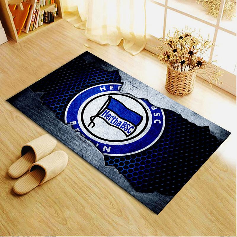 Hertha BSC Carpet Rug for Living Room Bedroom Home Sofa Decoration,Kids play Non-slip Floor Mat
