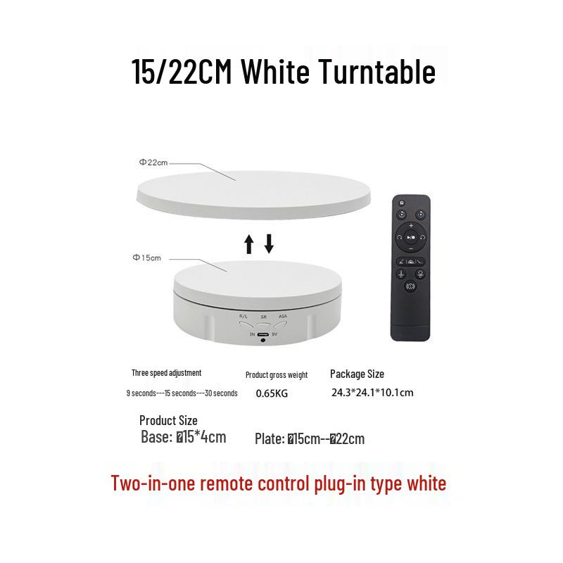 Supporto rotante 3-in-1 con telecomando per fotografia e live streaming