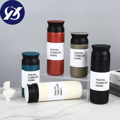 Vacuum Cup 304 Stainless Steel Handle Cup Simple Japanese Element Cup Coffee Cup Hand Gift