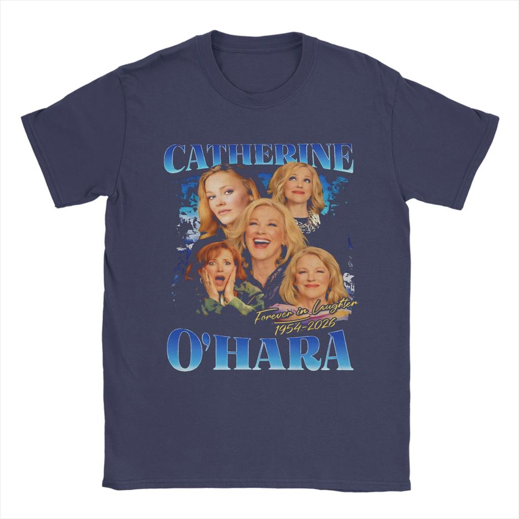 Vintage Catherine Ohara T Shirt Beach Novelty TShirts Adult 100 Cotton Breathable Plus Size 5XL Top Tees ShortSleeved Tshirt
