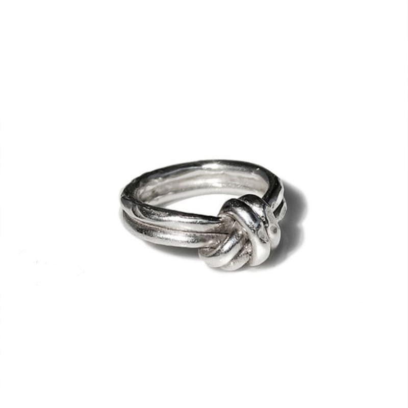 MOOSOO R03 Rough Knotted center Ring