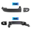 For 07-12 Nissan Versa Front Left Driver Side Exterior Door Handle with Keyhole