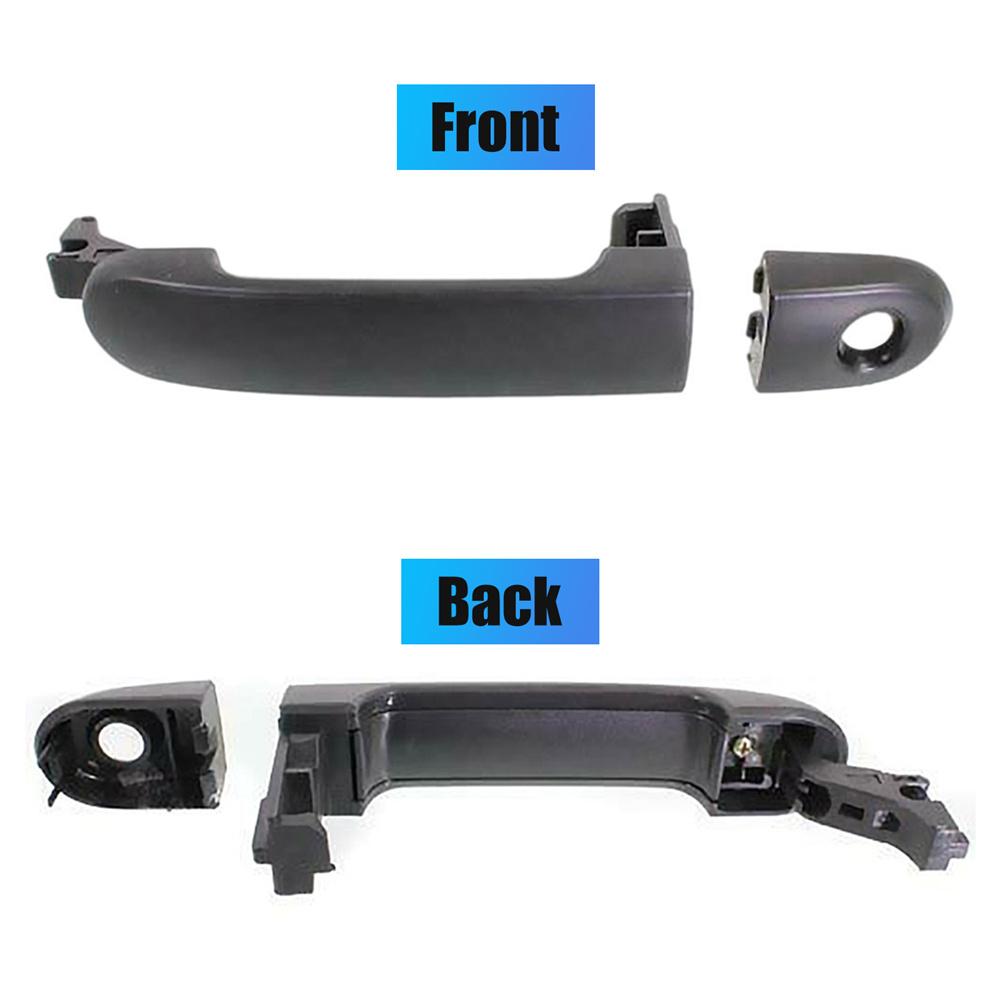 For 07-12 Nissan Versa Front Left Driver Side Exterior Door Handle with Keyhole