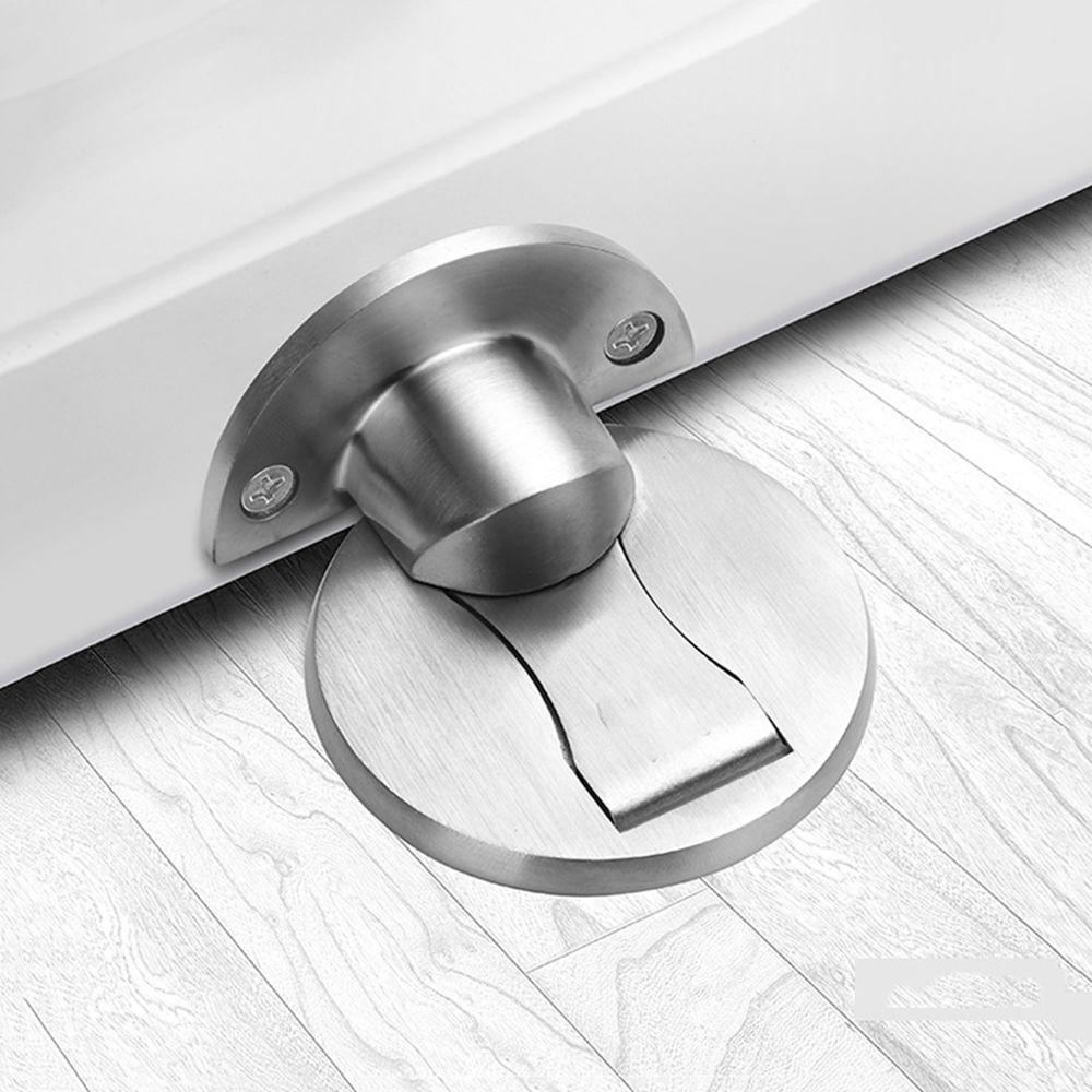Furniture Door Mechanical Floor Mount Self-locking Hardware Door Holder Door Stopper Safety Catch