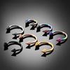 1PC G23 Titanium Nose Rings Lip Eyebrow Piercings Ear Septum Helix Cartilage Piercing Labret Nariz Septum Piercings Body Jewelry