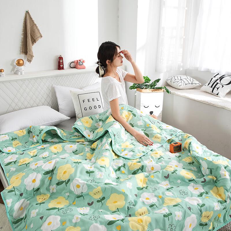 

Летнее одеяло из печатного матового полиэстера