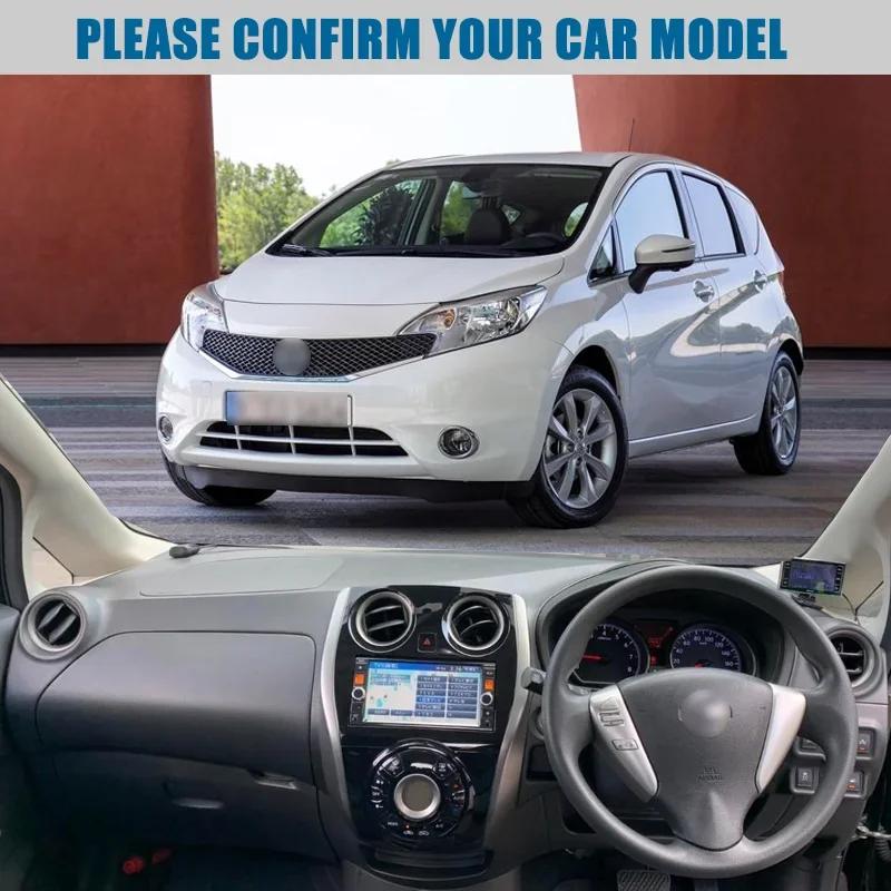 Anti-Slip Mat Dashboard Cover for Nissan Versa Note 2017 2015 Accessories E12 2014-2020 Car Dashboard Cover Pad Interiores Parts