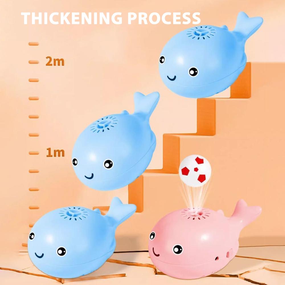 Electric Interactive Cat Electric Ball Toy Simulated Whale Kitten Toy USB Dual Function Fan Pet Toy Portable Pet Toy Supplies