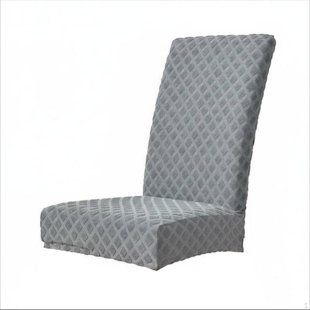 Stretch Dining Chair Cover Full Coverage High Back Stretchy