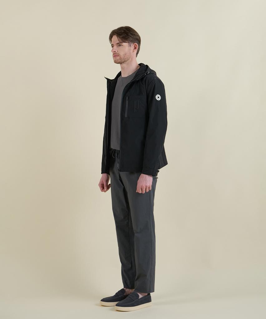 Panicale Black Light Tech Hooded Windbreaker