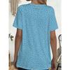 Camiseta de Mujer Grande de Manga Corta con Bolsillo - Top Transpirable de Cuello Redondo Lavable a Máquina con Camiseta de Bolsillo