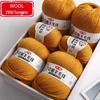 Medium-Thick Fuzzy Wool Yarn Balls for Handmade DIY Crochet & Knitting: Ideal for Scarves & Sweaters
