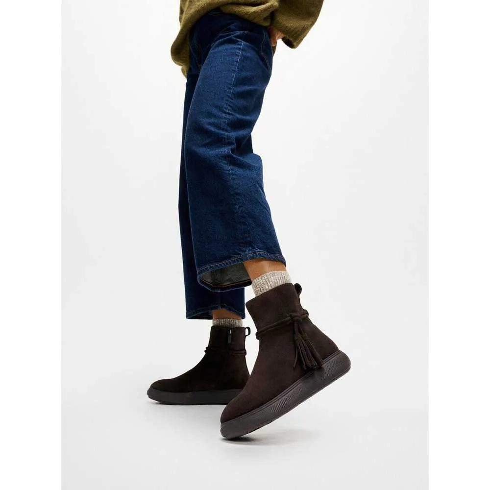 Fitflop Iq-Comff Wildleder Stiefeletten mit Quasten