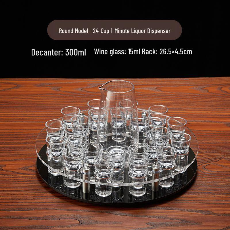 Light Luxury 100ml Small-Size Wine Glass Set - High-End Design with Elegant Style