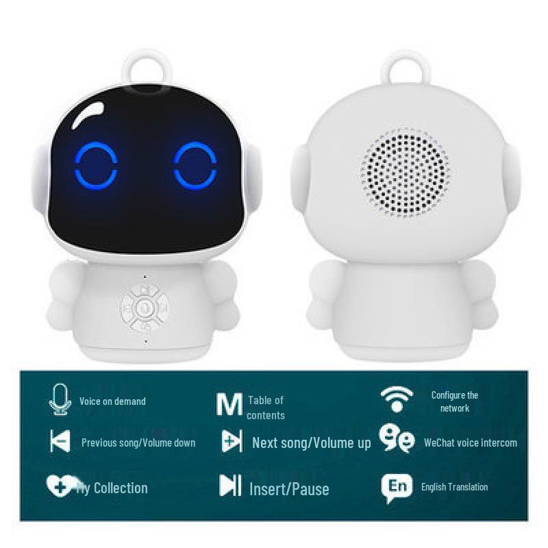 Children's Smart Learning Robot: AI WiFi Educational Companion Toy for Boys & Girls