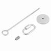 2pcs Hanging Design Bird Treat Skewer Stainless Steel Hanging Bird Toy  Foraging Activity