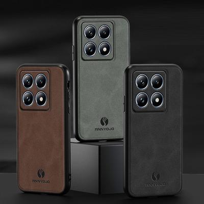Cover For Xiaomi Redmi K70 Pro Magnetic Matte Leather Phone Case for Redmi K60 K50 Ultra K70 E Pro Camera Lens Protector Soft Silicone Bumper Cover