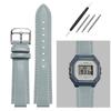 16MM genuine leather watchband for G-Shock Casio DW5600/GW-B5600/G-5600/GW-M5610 Replace wristbands Convex watch strap