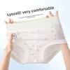 Ladies Spring and Summer New Style Gentle Breathable Comfortable Antibacterial Middle Waist Triangle Briefs
