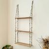 2/3 Layers Hanging Shelves Woven Hanger Wall Rack New Wall Shelves  Bedroom Decor