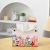 2026 New Year Cartoon Tissue Box Cover for Living Room - Decorative and Convenient Napkin Storage