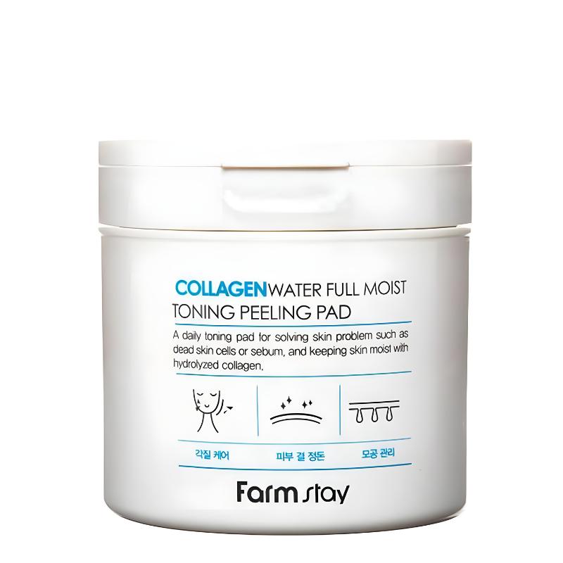 Collagen Water Full Moist Toning Peeling Pad (70 pads)