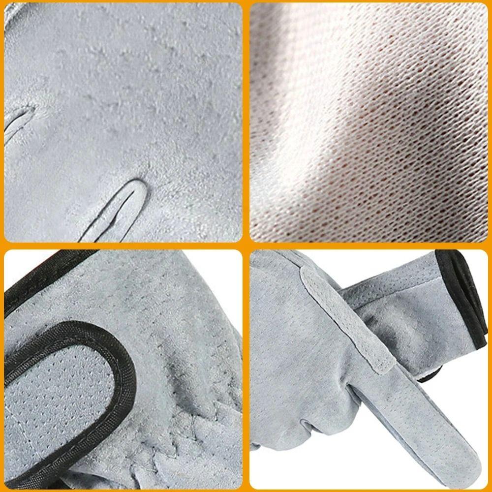 Anti-Slip Leather  Work Gloves Wear-resistant Labor Protection  Gloves Welding Gloves  Garden