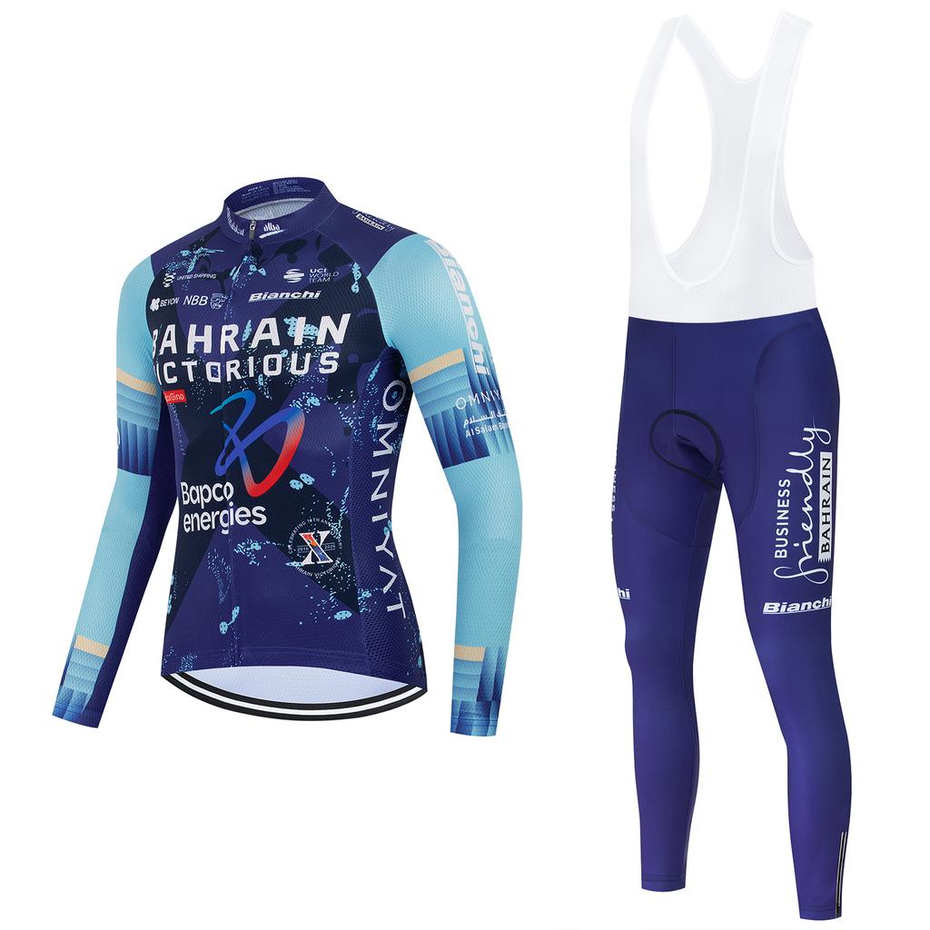 2026 Nuevo Traje de Ciclismo de Manga Larga Primavera y Verano Tour de Francia Bicicleta de Carretera Secado Rápido Transpirable Traje de Ciclismo