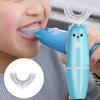 Spazzolino Elettrico Forma Adorabile Pulizia Profonda Materiale per Alimenti Spazzolino per Bambini Modellazione Cartone Animato per Casa