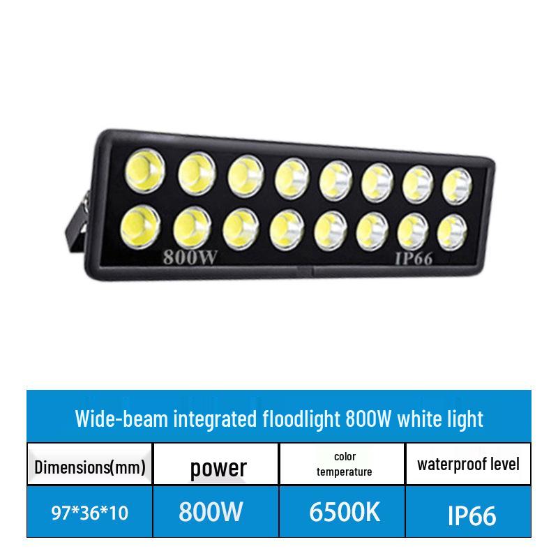 High-Power Outdoor COB LED Floodlight for Sports Courts and Billboards