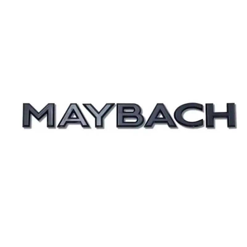 

MAYBACH letter car stickers accessoriesfor Mercedes Benz MAYBACH S400L S580 GLS600 refit rear trunk big logo szm small size car big 195x20mm