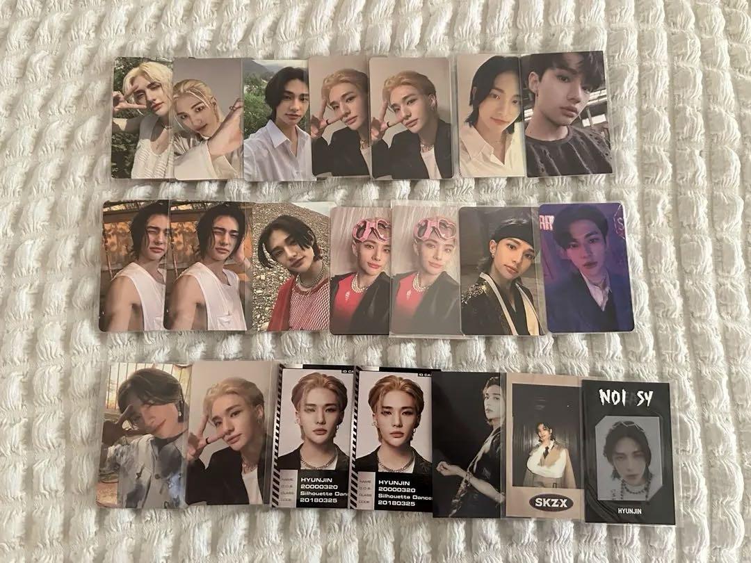 

[USED] Stray Kids Hyunjin trading cards bulk sale