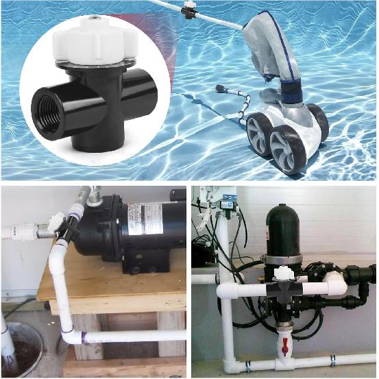 New R172086 1/2-Inch Control Valve Replacement, Chlorine Valve Compatible with Pentair Rainbow 320 322, 300-29X