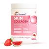 DR. MOREPEN Skin Collagen Powder with Glutathione, Hyaluronic Acid, Resveratrol & Biotin for Skin, Hair & Joint Support, Strawberry Watermelon Fl