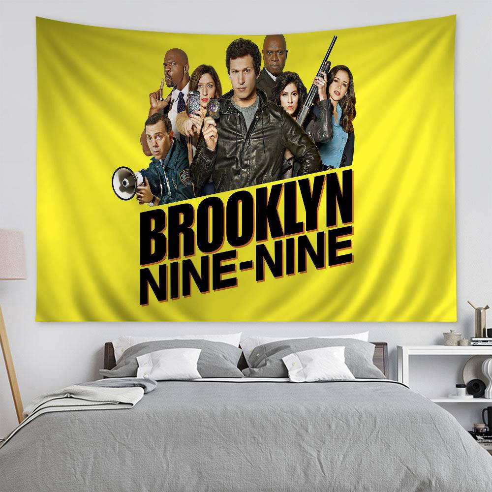Comedy TV BBrooklyn Nine Nine Anime Tapestry Hanging Tarot Hippie Wall Rugs Dorm Home Decor