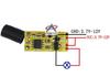 Compact Single-Channel Remote Control Switch with Manual Button for 3.7V-12V LED Relay