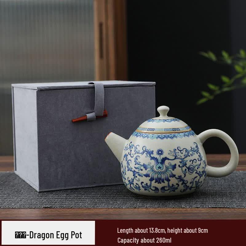 Ru Kiln Ceramic Teapot