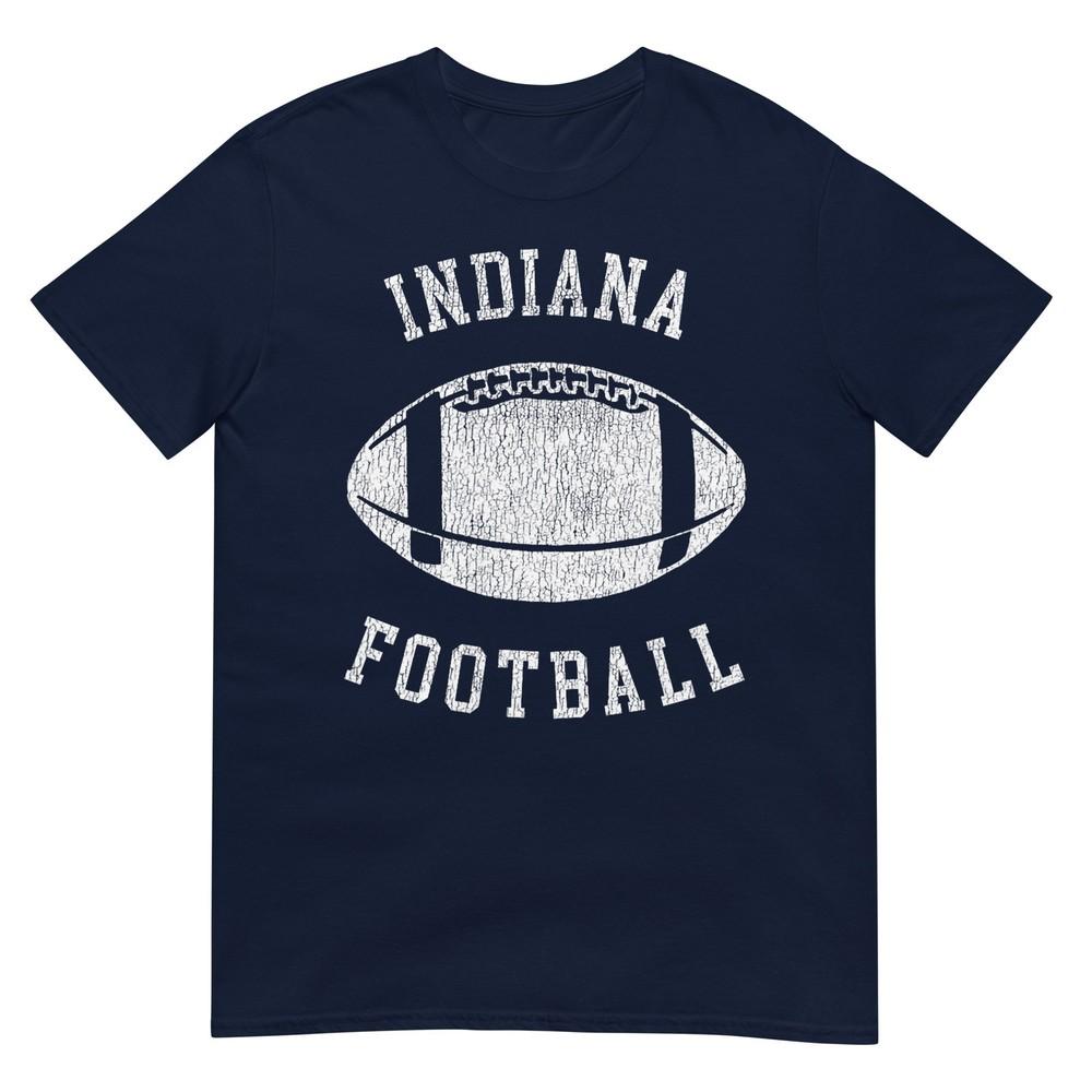 Indiana Football Distressed Vintage 80s Throwback Classic TShirt